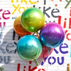 옹브레 오브 헬륨풍선