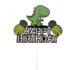 해피버스데이 케이크토퍼-공룡