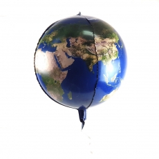 헬륨원형은박풍선-지구본