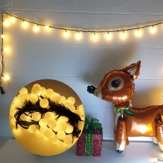 LED100P20Φ구슬녹색선[웜]