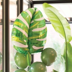 [anagram] 수퍼쉐입 몬스테라 리프 은박풍선